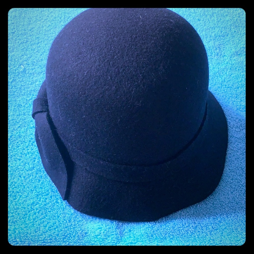 Kate Landry Black Felt Hat